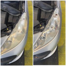 Avant / Après Optiques de phares