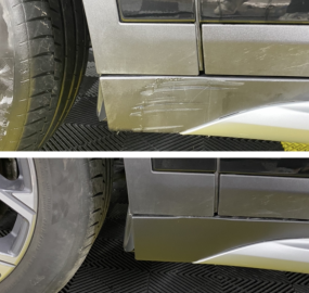 Avant / Après Plastiques extérieurs