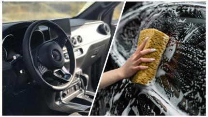 Avant / Après Le pack reconditionnement habitacle + Extérieur 1