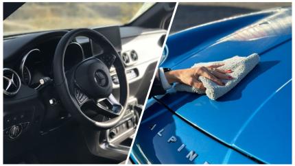 Avant / Après Le pack reconditionnement habitacle + Extérieur 2